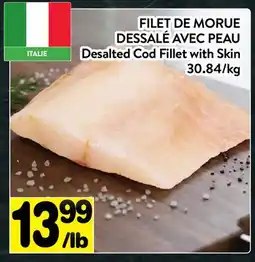 Supermarché PA FILET DE MORUE DESSALÉ AVEC PEAU | Desalted Cod Fillet with Skin offer