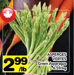 Supermarché PA ASPERGES VERTES | Green Asparagus offer