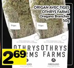 Supermarché PA ORIGAN AVEC TIGES OTHRYS FARMS | Oregano Branches offer