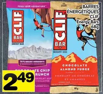Supermarché PA BARRES ÉNERGÉTIQUES CLIF | Energy Bars offer