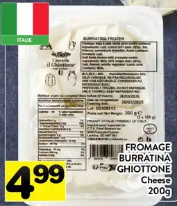 Supermarché PA FROMAGE BURRATINA GHIOTTONE | Cheese offer
