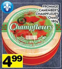 Supermarché PA FROMAGE CAMEMBERT CHAMPFLEURY | Cheese offer