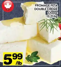 Supermarché PA FROMAGE FETA DOUBLE CRÈME | Cheese offer