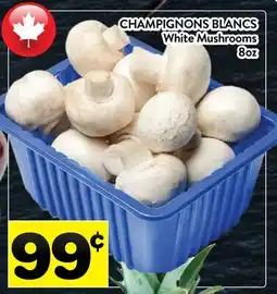Supermarché PA CHAMPIGNONS BLANC | White Mushrooms offer