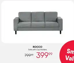 Meubles RD Rocco - Sofa with Cup Holders offer