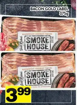 Supermarché PA SMOKE HOUSE BACON GOLD LABEL offer
