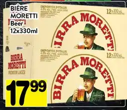 Supermarché PA BIÈRE MORETTI | Beer offer
