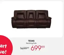 Meubles RD TEXAS Reclining Sofa offer