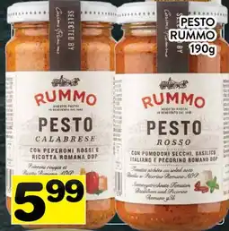 Supermarché PA PESTO RUMMO offer