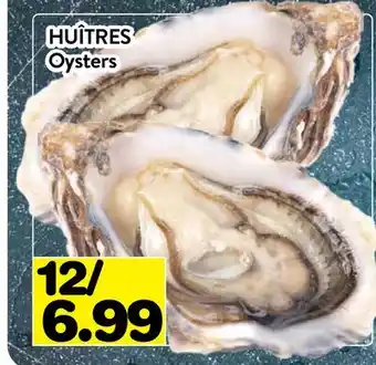 Supermarché PA HUÎTRES | Oysters offer