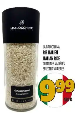 Marches Tau LA BALOCCHINA RIZ ITALIEN offer