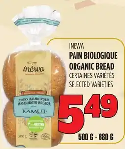 Marches Tau PAIN BIOLOGIQUE INEWA offer