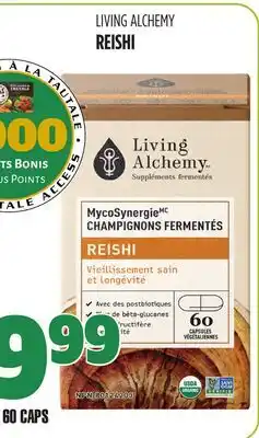 Marches Tau LIVING ALCHEMY REISHI offer