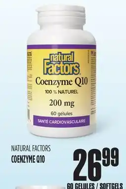 Marches Tau NATURAL FACTORS COENZYME Q10 offer
