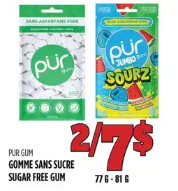 Marches Tau PUR GUM GOMME SANS SUCRE offer