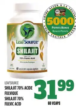 Marches Tau SHILAJIT 70% ACIDE FULVIQUE LEAFSOURCE offer