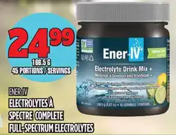 Marches Tau ENER-IV ELECTROLYTES À SPECTRE COMPLET offer