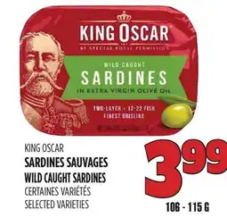 Marches Tau SARDINES SAUVAGES KING OSCAR offer