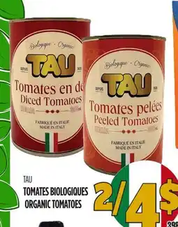 Marches Tau TOMATES BIOLOGIQUES TAU offer