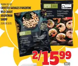 Marches Tau CREVETTES SAUVAGES D'ARGENTINE MARINA DEL REY offer