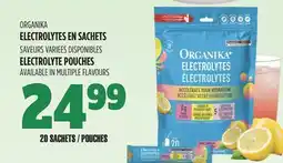 Marches Tau ELECTROLYTES EN SACHETS ORGANIKA offer