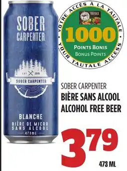 Marches Tau SOBER CARPENTER BIÈRE SANS ALCOOL offer