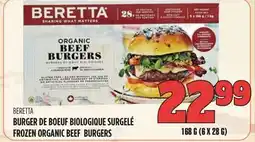 Marches Tau BURGER DE BOEUF BIOLOGIQUE SURGELÉ BERETTA offer