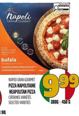 Marches Tau PIZZA NAPOLITAINE NAPOLI GRAN GOURMET offer