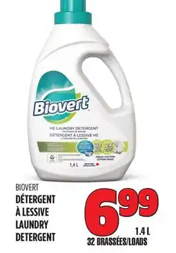 Marches Tau BIOVERT DETERGENT À LESSIVE offer
