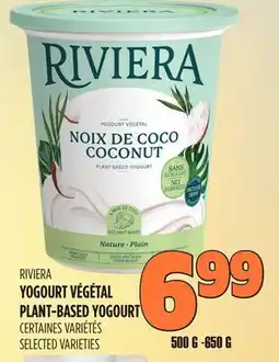 Marches Tau YOGOURT VÉGÉTAL RIVIERA offer