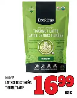 Marches Tau LATTE DE NOIX TIGRÉES ECOIDEAS offer