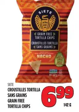Marches Tau CROUSTILLES TORTILLA SANS GRAINS SIETE offer
