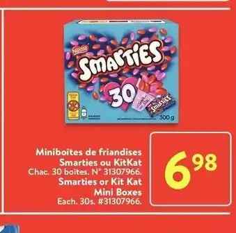 Walmart Miniboites de Friandises offer