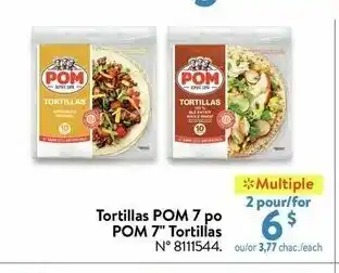 Walmart Tortillas POM 7 po offer