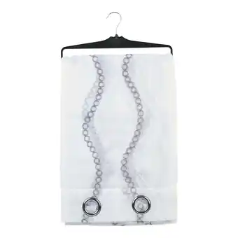 Giant Tiger Embroidered "Lines" Dolly Curtain - 84in. offer