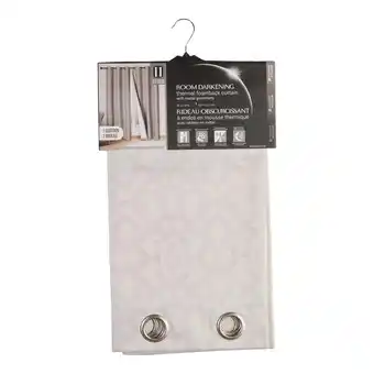 Giant Tiger Boutique Collection Room Darkening Curtain Panel with Grommets, 84-in, 1-Pack offer
