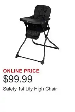 Costco Safety 1st Lily High Chair offer