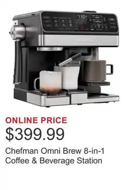 Costco Chefman Omni Brew 8-in-1 Coffee & Beverage Station offer