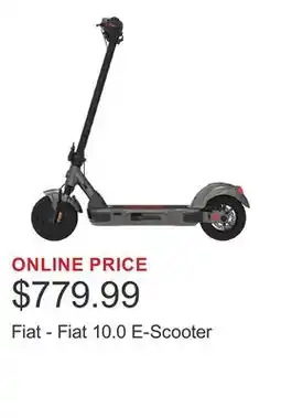 Costco Fiat - Fiat 10.0 E-Scooter offer