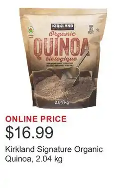 Costco Kirkland Signature Organic Quinoa offer