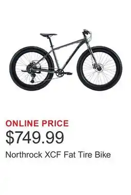 Costco Northrock XCF Fat Tire Bike offer