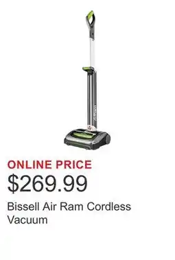 Costco Bissell Air Ram Cordless Vacuum offer