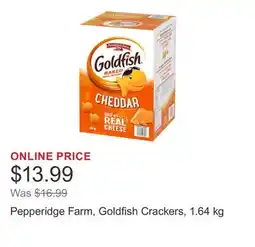 Costco Pepperidge Farm, Goldfish Crackers offer