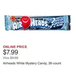 Costco Airheads White Mystery Candy, 36-count offer
