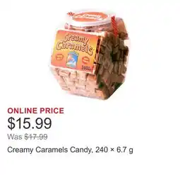 Costco Creamy Caramels Candy, 240 × offer