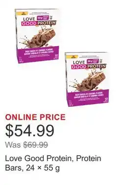 Costco Love Good Protein, Protein Bars, 24 × offer