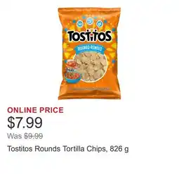 Costco Tostitos Rounds Tortilla Chips offer