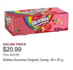 Costco Skittles Gummies Original, Candy, 18 Γ offer