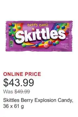 Costco Skittles Berry Explosion Candy offer