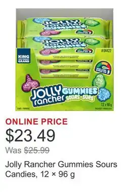 Costco Jolly Rancher Gummies Sours Candies, 12 Γ offer
